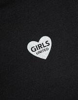 Sweatshirt - Glitterprint - zwart