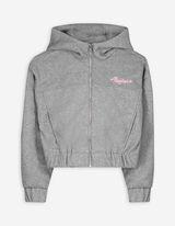 Jacke - Woll-Optik - grau