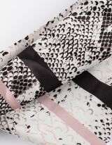 Hadí vzor - svetle šedá