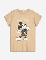 Póló - Mickey egér - bezs