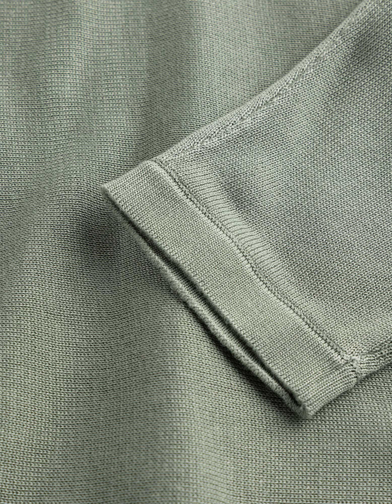 Strickpullover - Fledermaus&auml;rmel - Khaki