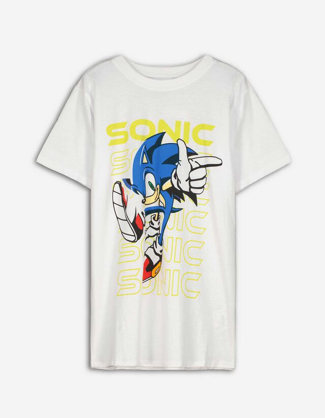T-särk - Sonic - valge
