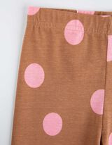 Legging - Print all-over - bruin