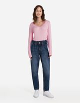 Majica dugih rukava - LENZING™ ECOVERO™ - roze