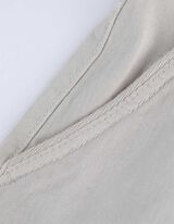 Šortky - Ozdobné švy - béžová