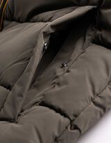 Gilet - Velours c&ocirc;tel&eacute; - vert fonc&eacute;