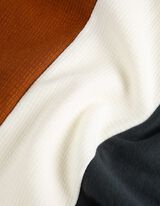 Meleg&iacute;tőfelső - Sz&iacute;nes blokkol&aacute;s - s&ouml;t&eacute;tz&ouml;ld