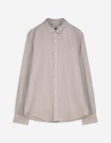 Camicia - Misto lino - marrone chiaro