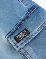 Cargo pantalone - Sweatdenim - svetlo-plava