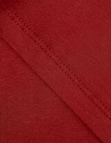 Radlerhose - einfarbig - dunkelrot