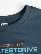 Mar&scaron;kinėliai - Priekinis spausdinimas - tamsiai melynas