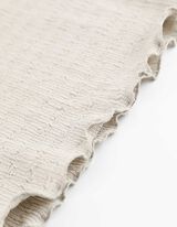 T-shirt - Effetto incrociato - beige