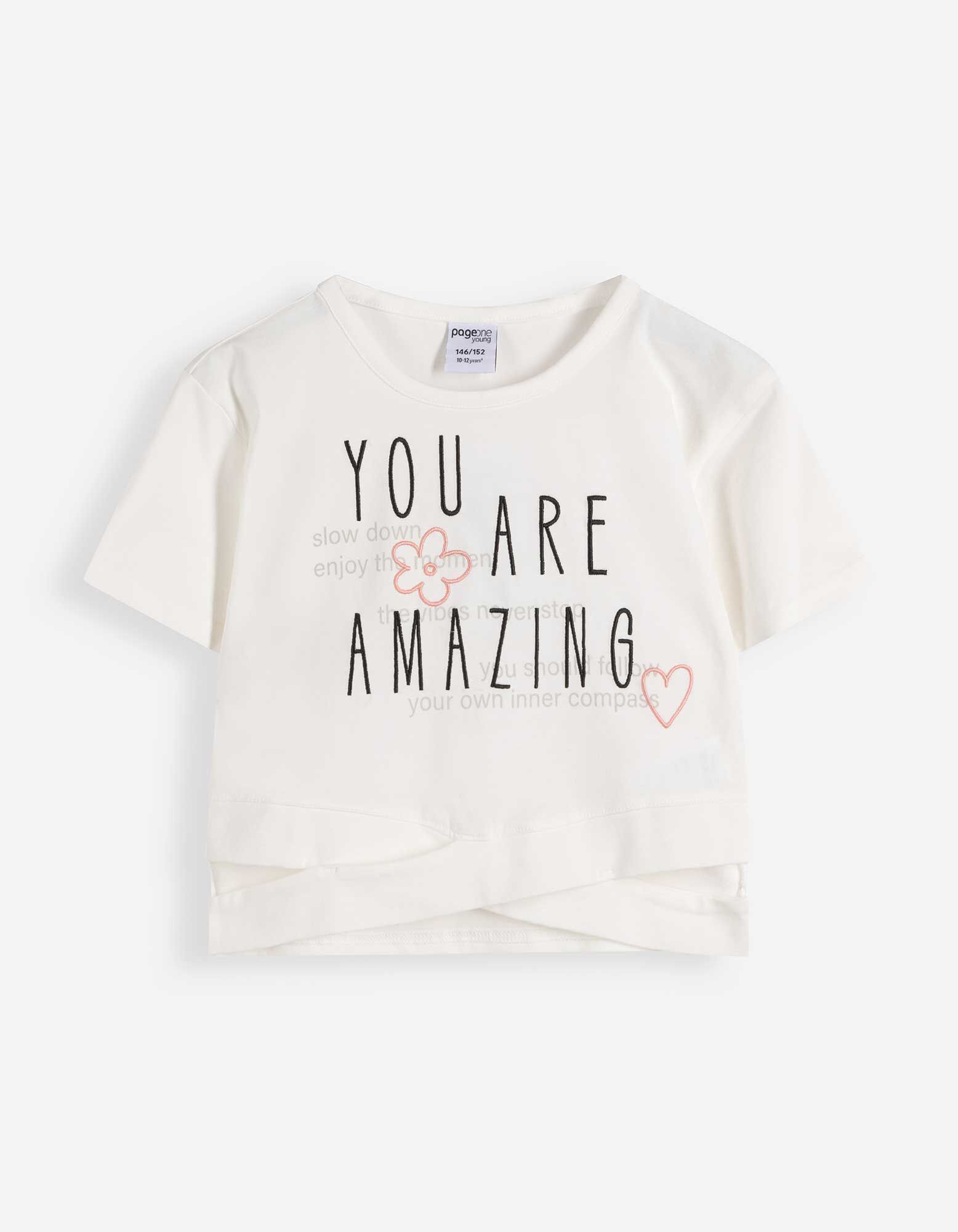 Cropped Shirt - Cut-Outs - Off-White