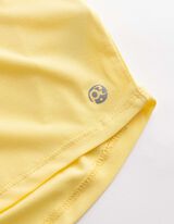 T-shirt - Ademend - Lichtgeel