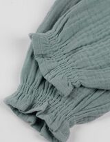 Broek - Mousseline - turkoois