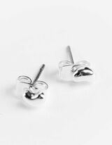 Ohrringe - 4er-Pack - silberfarben