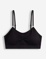 Bustier - &uuml;berwiegend nahtlos - Schwarz