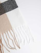 Foulard - Effetto lana - beige