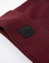 Berretto - Risvolto - rosso scuro