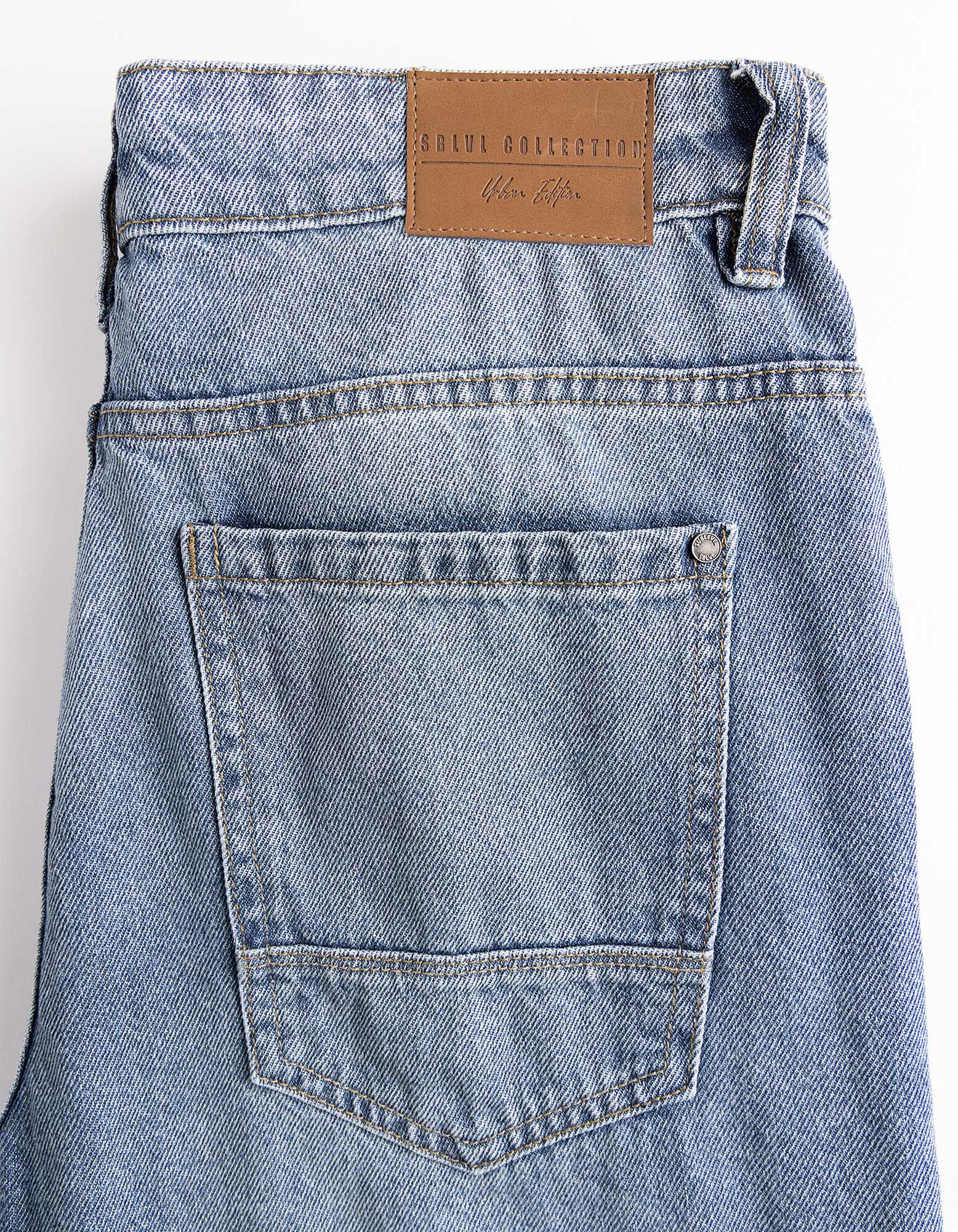 Jeans - Ballon Pasvorm - blauw