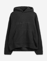 Hoodie - Tekst - donkergrijs