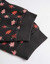 Pikakinnisest s&auml;rgist ja p&uuml;kstest koosnev pidžaamikomplekt  - S&auml;delev tr&uuml;kis - roosa