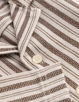 Hemd - Streifen - wei&szlig;