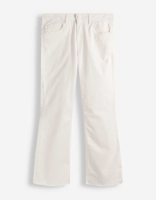 Hose - Flared Fit - wei&szlig;