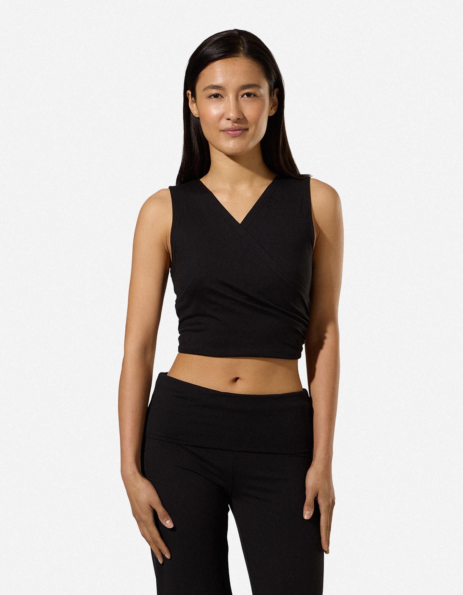 Yoga Top - Ademend - Zwart