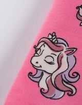 Leggings - Allover-Print - pink