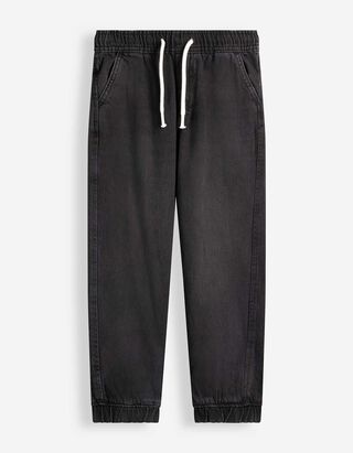 Jeans - Loose Fit - Schwarz