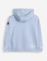 Sweatshirt - Print - Hellblau