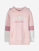 Hoodie - einfarbig - rosa