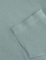 T-shirt - naszyte kieszenie - zielony