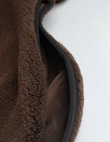 Kaput - Umjetno krzno - tamno smedja