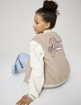 Kolegijos striukė - Vilnos išvaizda - sviesiai rudas