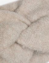 Hoofdband - Lurex - beige