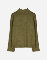 Pulóver - Mockneck - zold