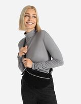 Torbica oko struka - Pli&scaron;ano krzno - crno