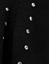 Maglione - Pietre decorative - nero