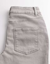 Caprihose - Skinny Fit - grau