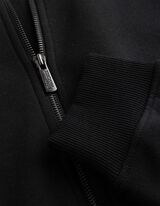 Sweatvest - Ritssluiting - Zwart