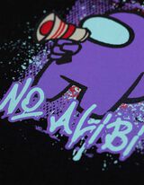 Hosszú ujjú felső - Among US - fekete