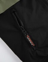 kurtka - material hydrofobowy - ciemny zielony