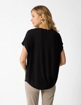 T-Shirt - Atmungsaktiv - Schwarz