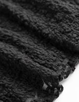 Rock - Spitzenbesatz - schwarz