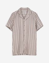 Hemd - Streifen - beige