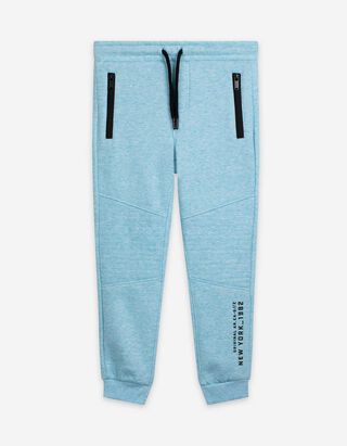 Jogginghose - Print - hellblau