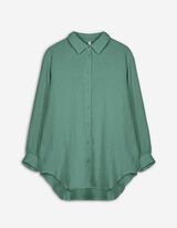 Bluza - muslin - zelena