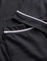 Komplet pidżamowy Koszulka i szorty - jednokolorowy - ciemny szary